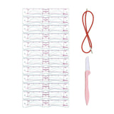 Kit de pochoirs à sourcils en silicone