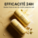Baume déodorant et anti-transpirant – Vanille et pistache