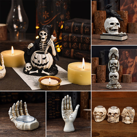 Décoration de personnage de squelette pour Halloween