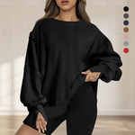 Pull oversize avec poches pour femmes