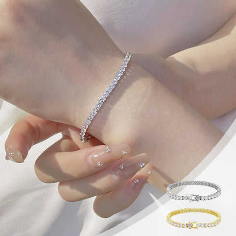 Bracelet en zirconium super brillant