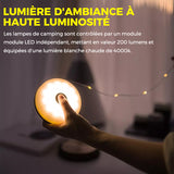 Lampe de Camping Portable Multifonctionnelle