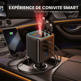 Chargeur de voiture rétractable universel 7 en 1