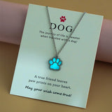 Collier de patte de chien