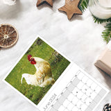 Calendrier mural Big Cocks 2024 - Une collection élégante de photos de coqs