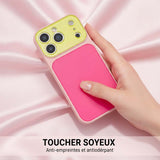 ⭐Coque de téléphone à blocs de couleurs