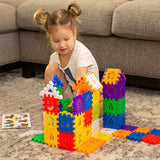 Blocs de construction à emboîter de type gaufre
