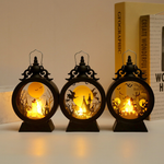 Lanterne Bougie LED Halloween Vintage