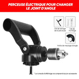 Mandrin à angle droit pour perceuse