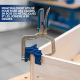 Outil de menuiserie - Clip en métal à angle droit à 90 degrés