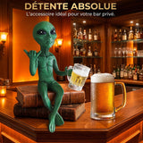 Statue Alien avec Bière