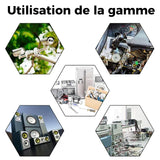 Fiche DC sans soudure (25 pièces)