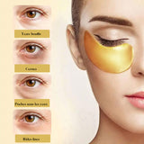 Soin Hydratant Doré pour les Yeux