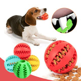Balle en caoutchouc à mâcher pour chien