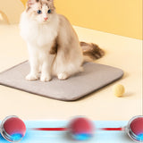Balle interactive pour chat d'intérieur