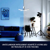 Lampe Musicale Bluetooth à Quatre Feuilles