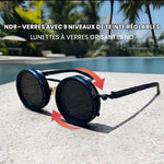 Lunettes de soleil polarisées réglables Sakerplus pour l'extérieur