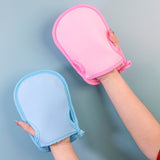 Gants de douche double face