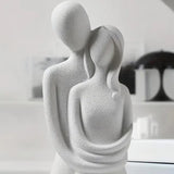 Ornement décoratif de couple câlin