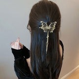 Pince à cheveux en forme de papillon Bellflower