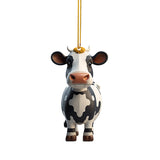 Ornement décoratif vache dessin animé