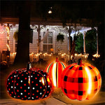 Ballon citrouille lumineux
