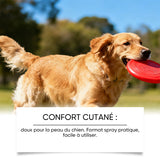 Spray de soin cutané pour chien contre puces et tiques