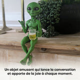 Statue Alien avec Bière