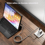 Ligne de charge rapide à absorbeur magnétique