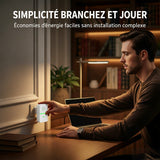 Bloc d’alimentation économiseur d’énergie à brancher