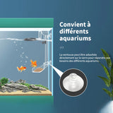 Tube d'alimentation pour aquarium