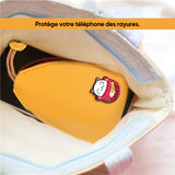 Sac à Clés en Cuir PU Fruits Mignons