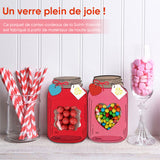 Cartes de vœux Mason Jar