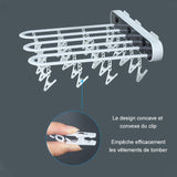 Etendoir rotatif pliable multifonctionnel