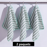 Chiffon de nettoyage en microfibre (3 pièces)