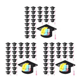 Ensemble de cartes à bonbons en forme de mortier de graduation
