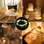 Guirlande lumineuse blanche chaude 2 m