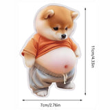 Autocollant anti-collision Shiba Inu dodu