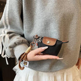 Mini porte-monnaie en nylon Dumpling