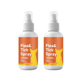 Spray de soin cutané pour chien contre puces et tiques