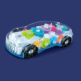 Jouets de voiture conceptuelle à roues dentées