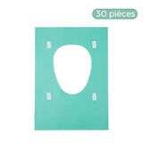20/30/50 pièces de housses de siège de toilette jetables