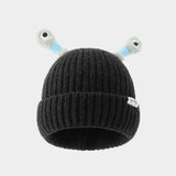 Chapeau en laine Petit monstre phosphorescent