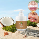 Crème dépilatoire douce à l'huile de coco pour le visage