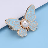 Boucle de taille papillon perle