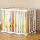 Sac de rangement transparent PVC ultra résistant