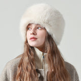 Chapeau melon en fourrure