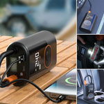 Pompe à air électrique portable avec affichage numérique