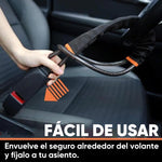 Bloqueo de Volante, Dispositivo Antirrobo Universal para Coche con 2 Llaves
