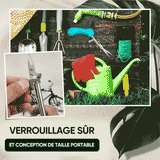 Ciseaux de Jardinage Portatifs à Bouts Pointus